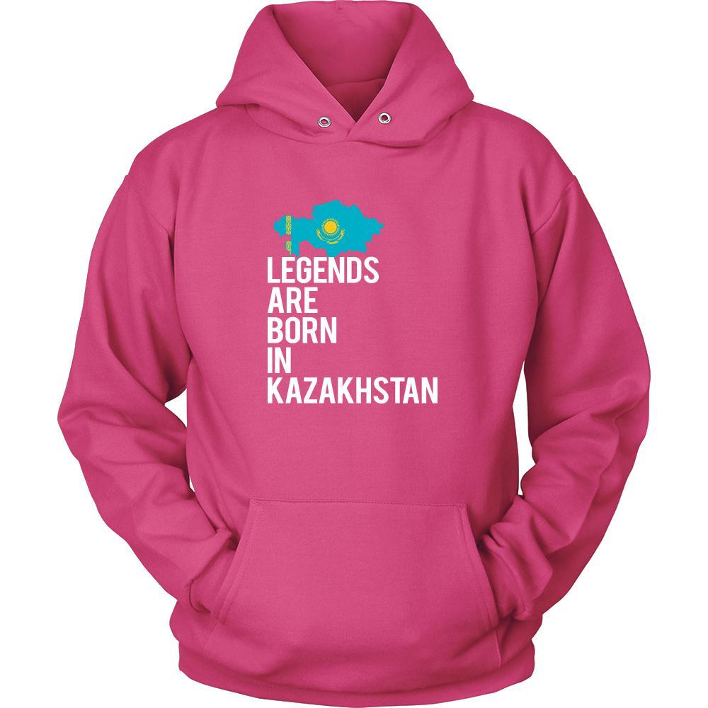 Kazakhstan Shirt - Legends are born in Kazakhstan - National Heritage Gift-T-shirt-Teelime | shirts-hoodies-mugs