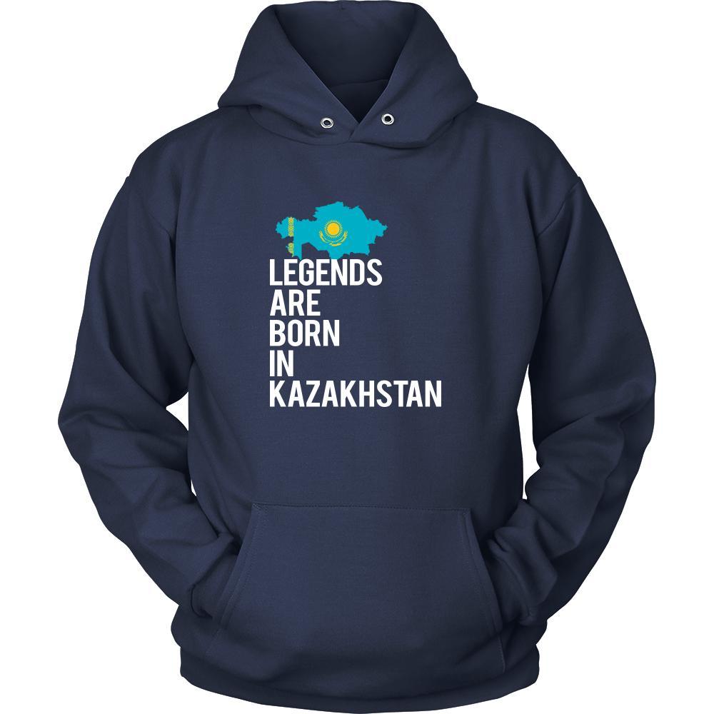Kazakhstan Shirt - Legends are born in Kazakhstan - National Heritage Gift-T-shirt-Teelime | shirts-hoodies-mugs