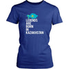 Kazakhstan Shirt - Legends are born in Kazakhstan - National Heritage Gift-T-shirt-Teelime | shirts-hoodies-mugs