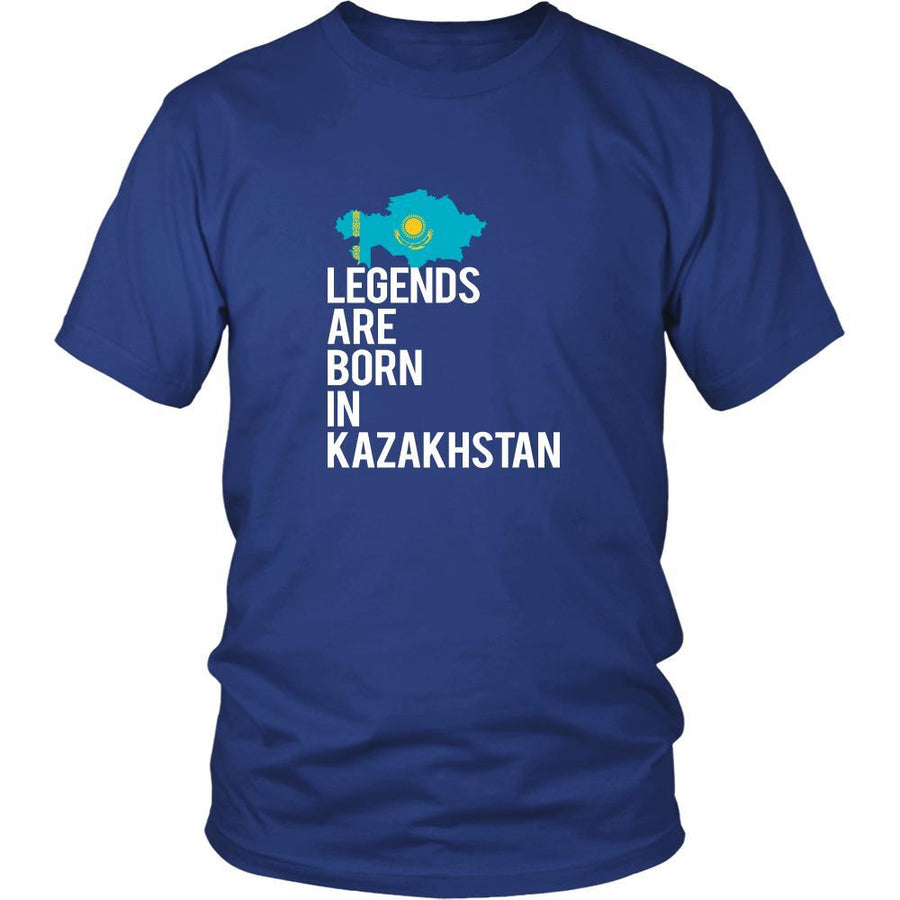 Kazakhstan Shirt - Legends are born in Kazakhstan - National Heritage Gift-T-shirt-Teelime | shirts-hoodies-mugs