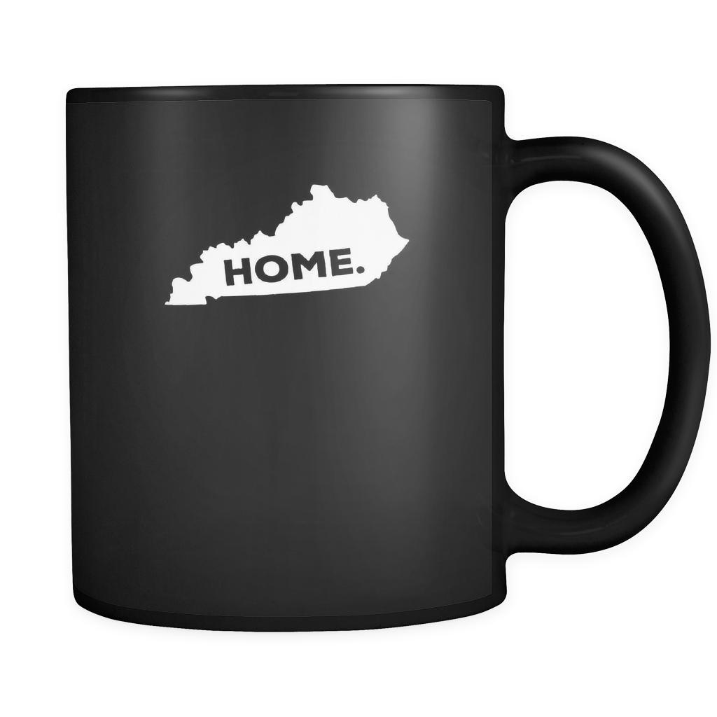 Kentucky Home Kentucky 11oz Black Mug-Drinkware-Teelime | shirts-hoodies-mugs