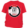 Kids T Shirt - Train, Eat, Sleep, Repeat-T-shirt-Teelime | shirts-hoodies-mugs