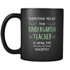 Kindergarden teacher - Everyone relax the Kindergarden teacher is here, the day will be save shortly - 11oz Black Mug-Drinkware-Teelime | shirts-hoodies-mugs