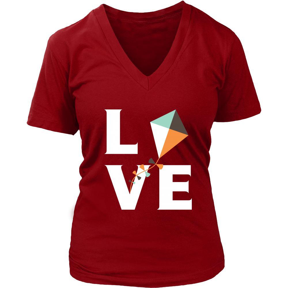 Kite - LOVE Kite - Hobby Shirt-T-shirt-Teelime | shirts-hoodies-mugs