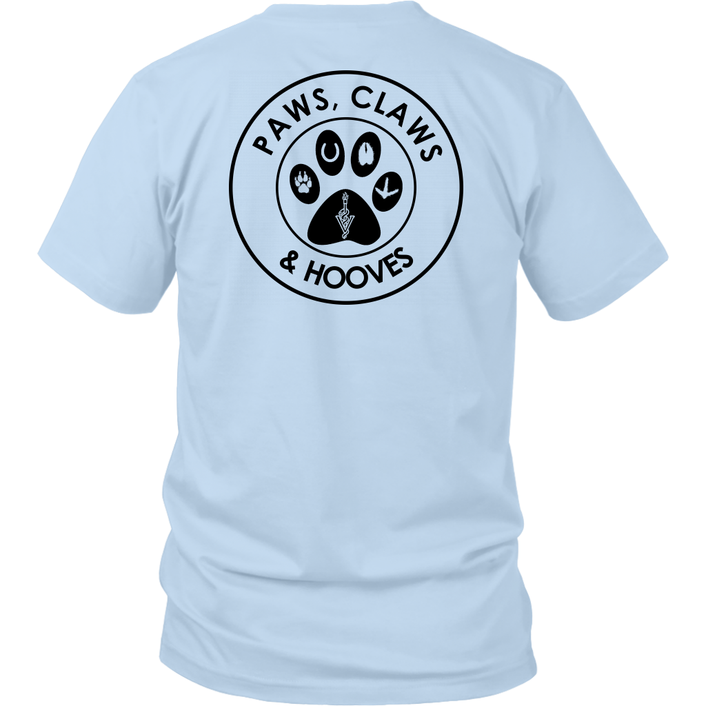 Young Harris College- Paws, Claws, Hooves 1-T-shirt-Teelime | shirts-hoodies-mugs