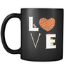 Knitting / Sewing - LOVE Knitting / Sewing - 11oz Black Mug-Drinkware-Teelime | shirts-hoodies-mugs