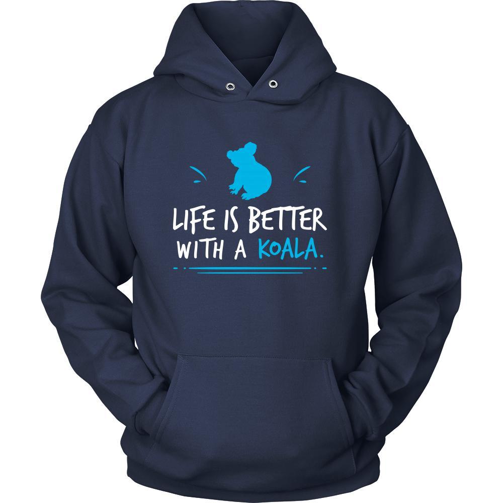 Koala Shirt - Life Is Better - Animal Lover Gift-T-shirt-Teelime | shirts-hoodies-mugs