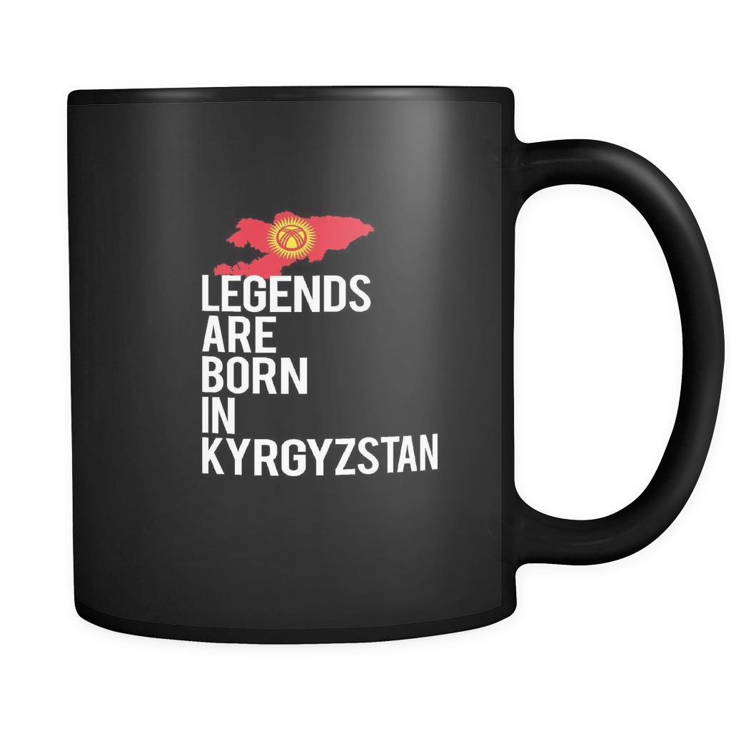 Kyrgyzstan Legends are born in Kyrgyzstan 11oz Black Mug-Drinkware-Teelime | shirts-hoodies-mugs