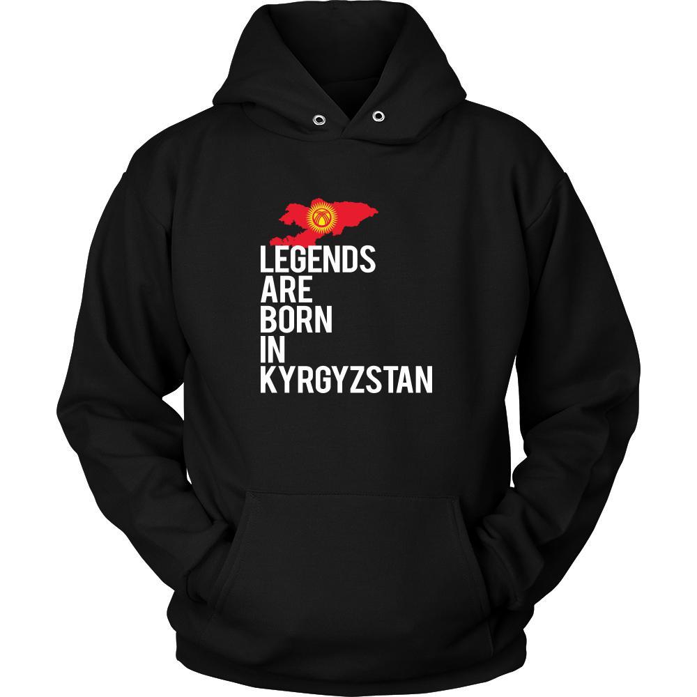 Kyrgyzstan Shirt - Legends are born in Kyrgyzstan - National Heritage Gift-T-shirt-Teelime | shirts-hoodies-mugs
