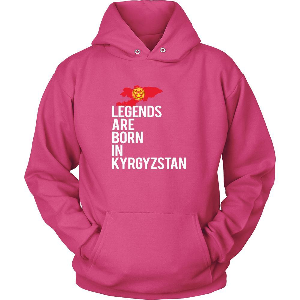 Kyrgyzstan Shirt - Legends are born in Kyrgyzstan - National Heritage Gift-T-shirt-Teelime | shirts-hoodies-mugs