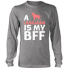 Labrador Shirt - a Labrador is my bff- Dog Lover Gift-T-shirt-Teelime | shirts-hoodies-mugs