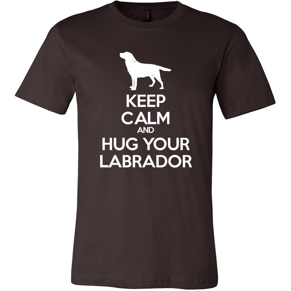 Labrador Shirt - Keep Calm and Hug Your Labrador- Dog Lover Gift Gift-T-shirt-Teelime | shirts-hoodies-mugs