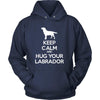 Labrador Shirt - Keep Calm and Hug Your Labrador- Dog Lover Gift Gift-T-shirt-Teelime | shirts-hoodies-mugs