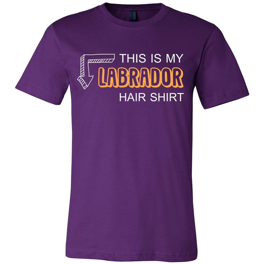 Labrador Shirt - This is my Labrador hair shirt - Dog Lover Gift-T-shirt-Teelime | shirts-hoodies-mugs
