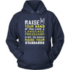 Language Pathologist Shirt - Raise your hand if you love Language Pathologist, if not raise your standards - Profession Gift-T-shirt-Teelime | shirts-hoodies-mugs