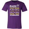 Lawyer Shirt - Raise your hand if you love Lawyer, if not raise your standards - Profession Gift-T-shirt-Teelime | shirts-hoodies-mugs