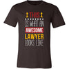 Lawyer Shirt - This is what an awesome Lawyer looks like - Profession Gift-T-shirt-Teelime | shirts-hoodies-mugs