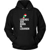 Lebanon Shirt - Legends are born in Lebanon - National Heritage Gift-T-shirt-Teelime | shirts-hoodies-mugs