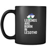 Lesotho Legends are born in Lesotho 11oz Black Mug-Drinkware-Teelime | shirts-hoodies-mugs