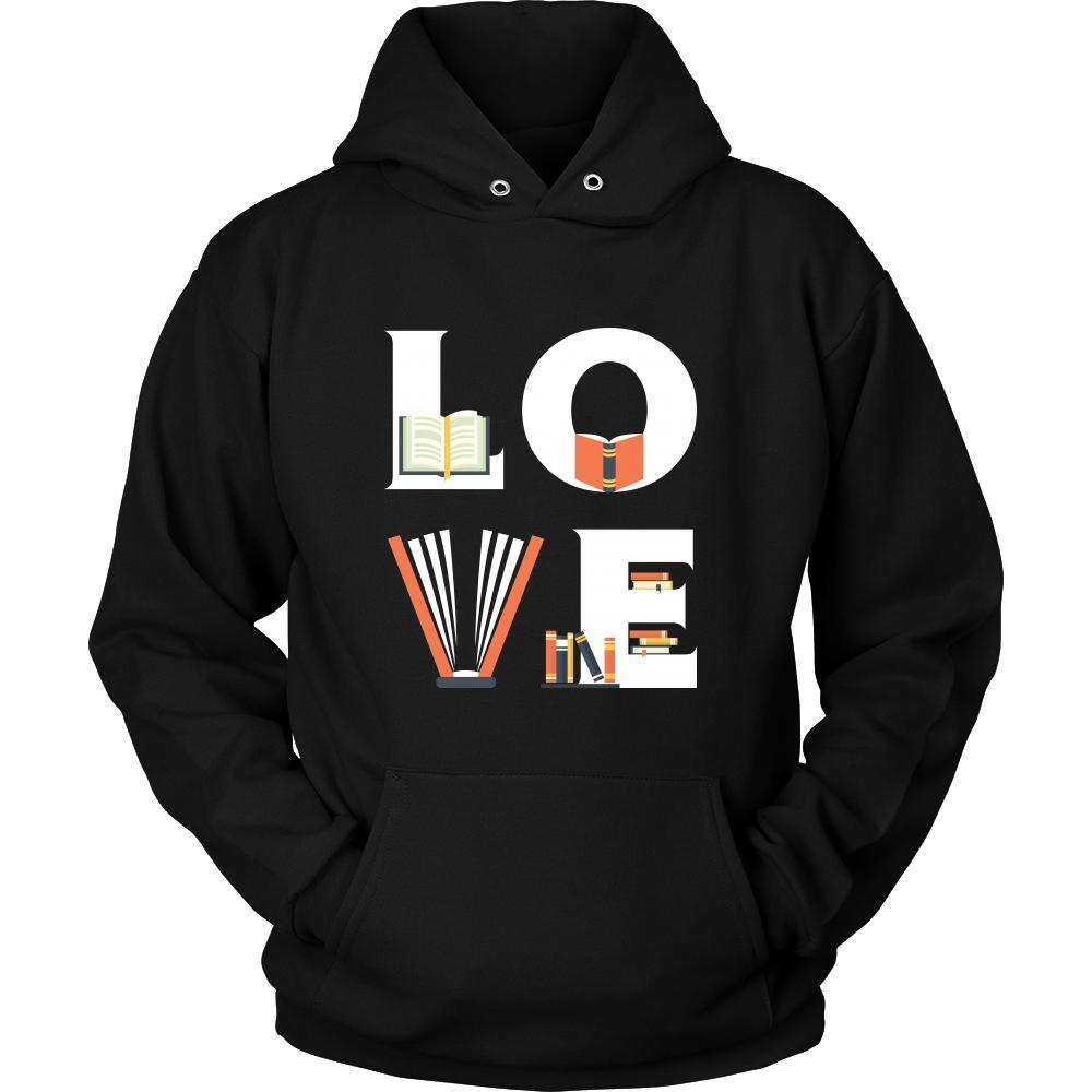 Librarian - LOVE Librarian - Book Profession/Job Shirt-T-shirt-Teelime | shirts-hoodies-mugs