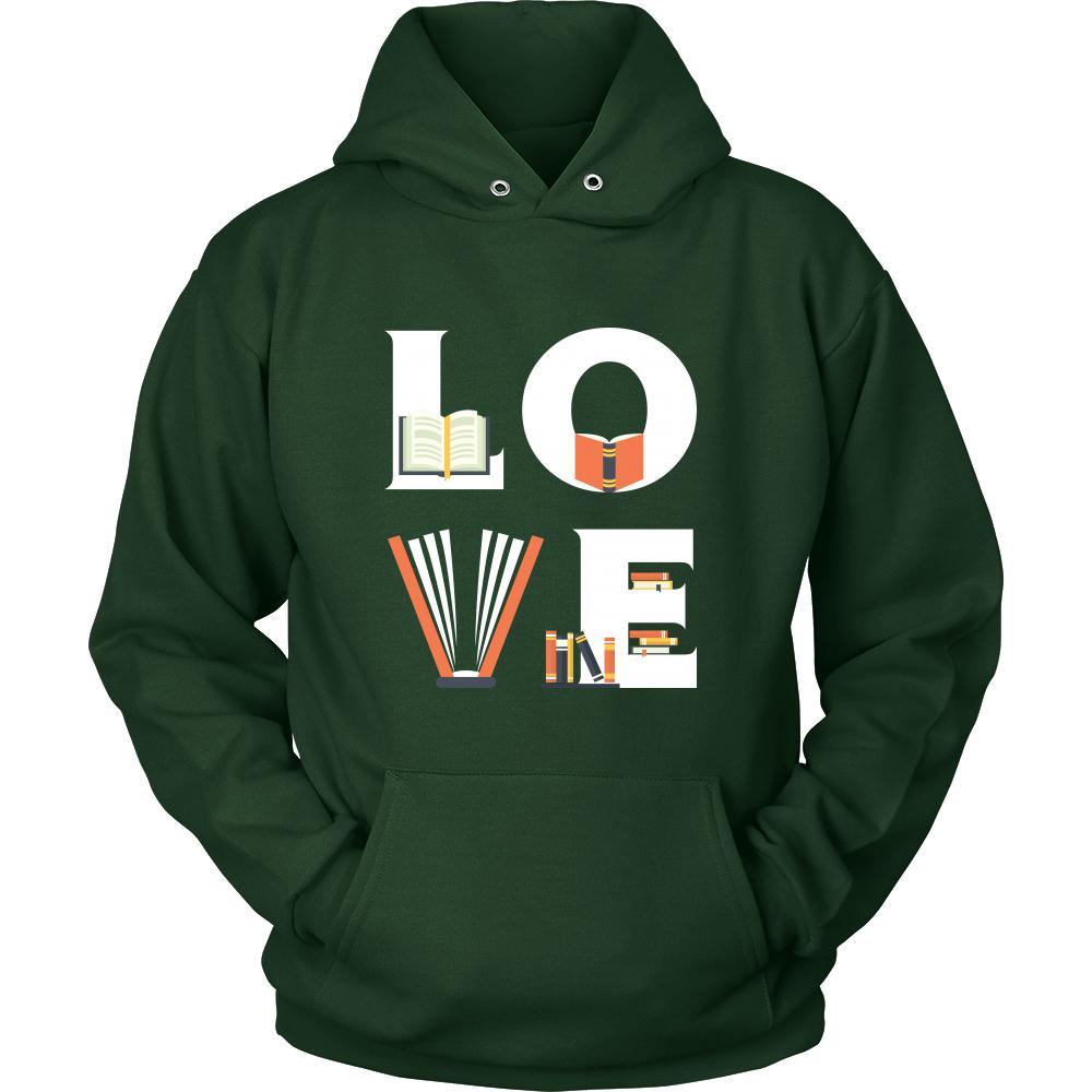 Librarian - LOVE Librarian - Book Profession/Job Shirt-T-shirt-Teelime | shirts-hoodies-mugs