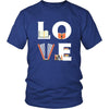 Librarian - LOVE Librarian - Book Profession/Job Shirt-T-shirt-Teelime | shirts-hoodies-mugs