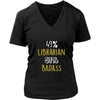Librarian Shirt - 49% Librarian 51% Badass Profession-T-shirt-Teelime | shirts-hoodies-mugs
