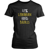 Librarian Shirt - 49% Librarian 51% Badass Profession-T-shirt-Teelime | shirts-hoodies-mugs