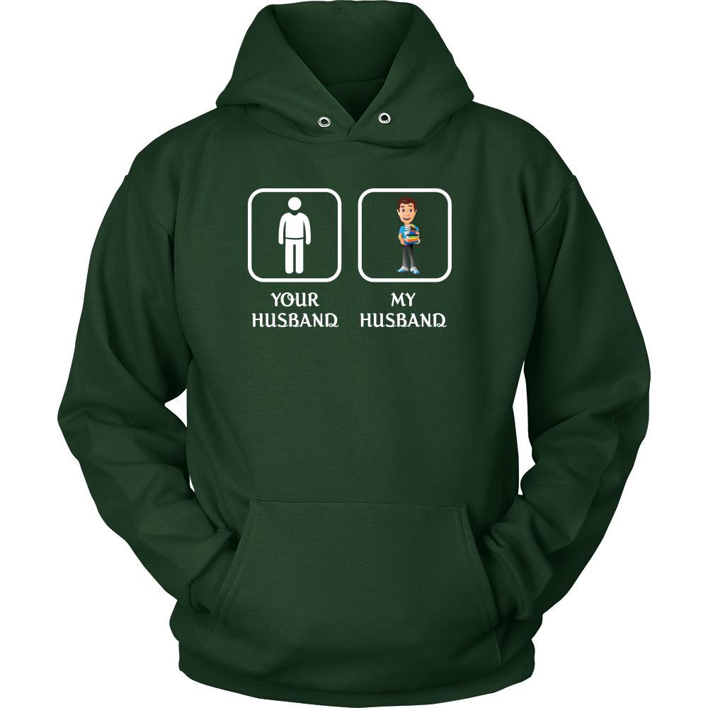 Librarian - Your husband My husband - Mother's Day Profession/Job Shirt-T-shirt-Teelime | shirts-hoodies-mugs