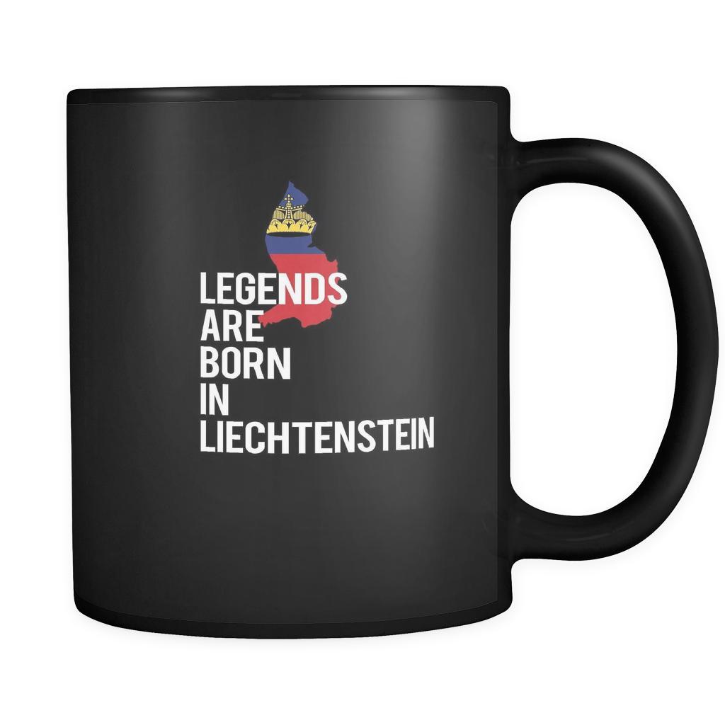 Liechtenstein Legends are born in Liechtenstein 11oz Black Mug-Drinkware-Teelime | shirts-hoodies-mugs