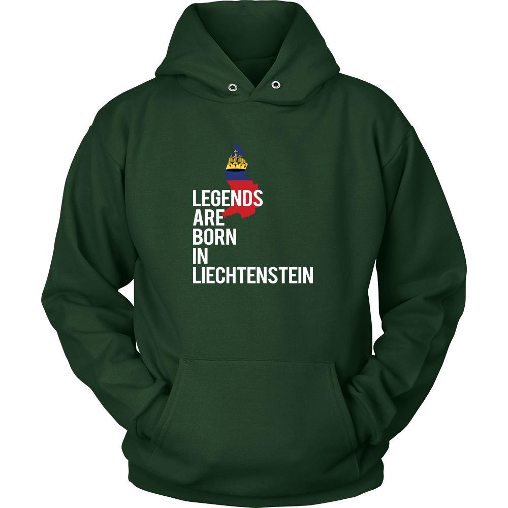Liechtenstein Shirt - Legends are born in Liechtenstein - National Heritage Gift-T-shirt-Teelime | shirts-hoodies-mugs