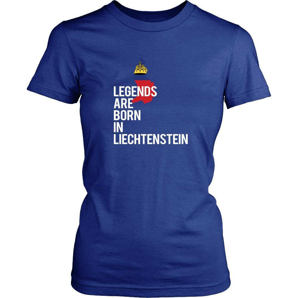 Liechtenstein Shirt - Legends are born in Liechtenstein - National Heritage Gift-T-shirt-Teelime | shirts-hoodies-mugs