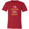 Lineman Shirt - 49% Lineman 51% Badass Profession-T-shirt-Teelime | shirts-hoodies-mugs