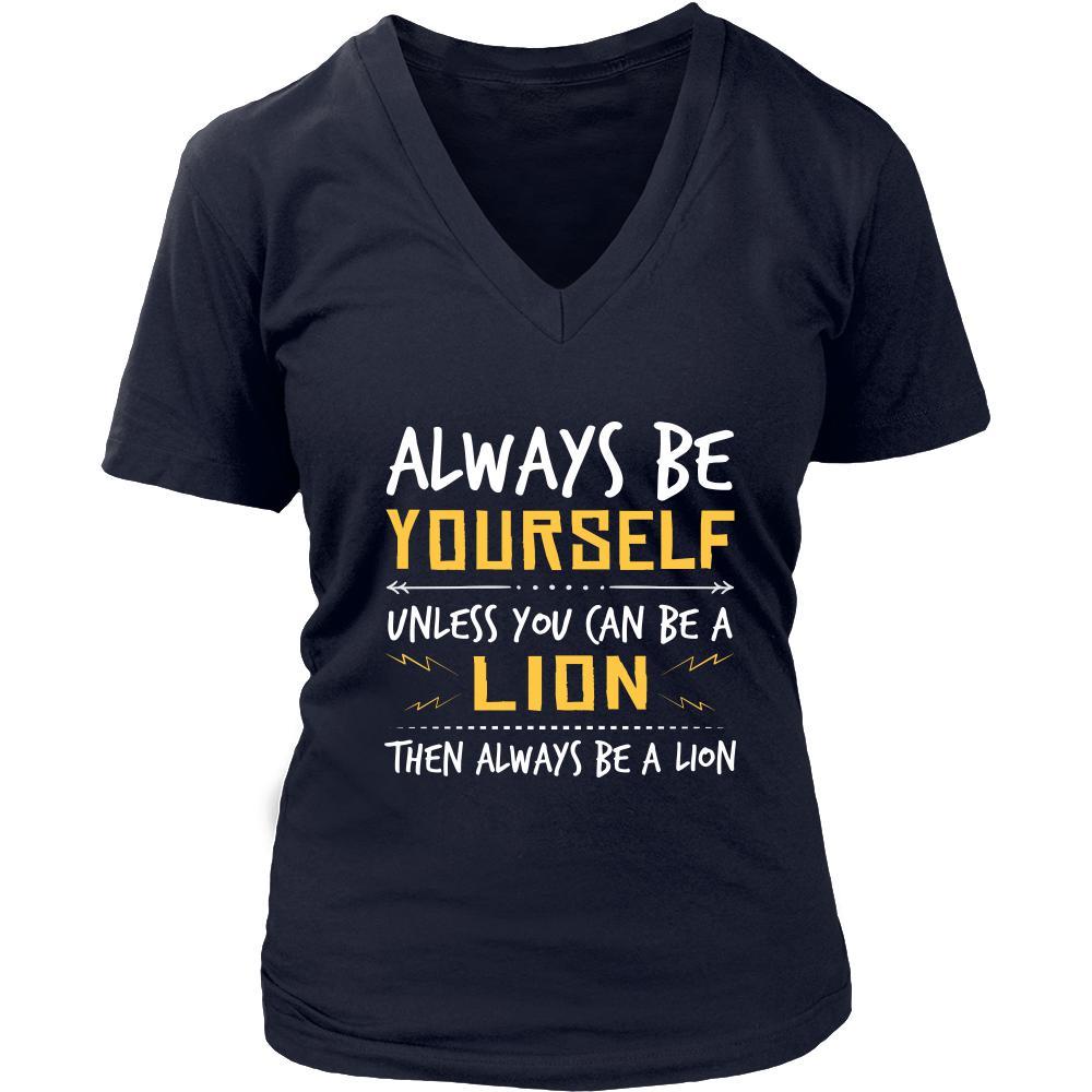 Lion Shirt - Be a Lion - Animal Lover Gift-T-shirt-Teelime | shirts-hoodies-mugs