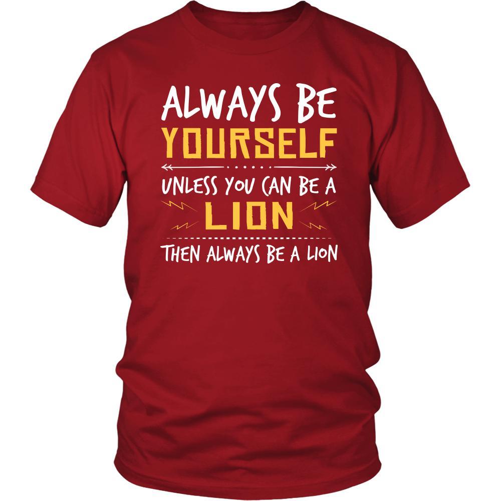 Lion Shirt - Be a Lion - Animal Lover Gift-T-shirt-Teelime | shirts-hoodies-mugs