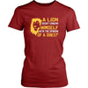 Lion Shirt - Opinion of Sheep - Animal Lover Gift-T-shirt-Teelime | shirts-hoodies-mugs