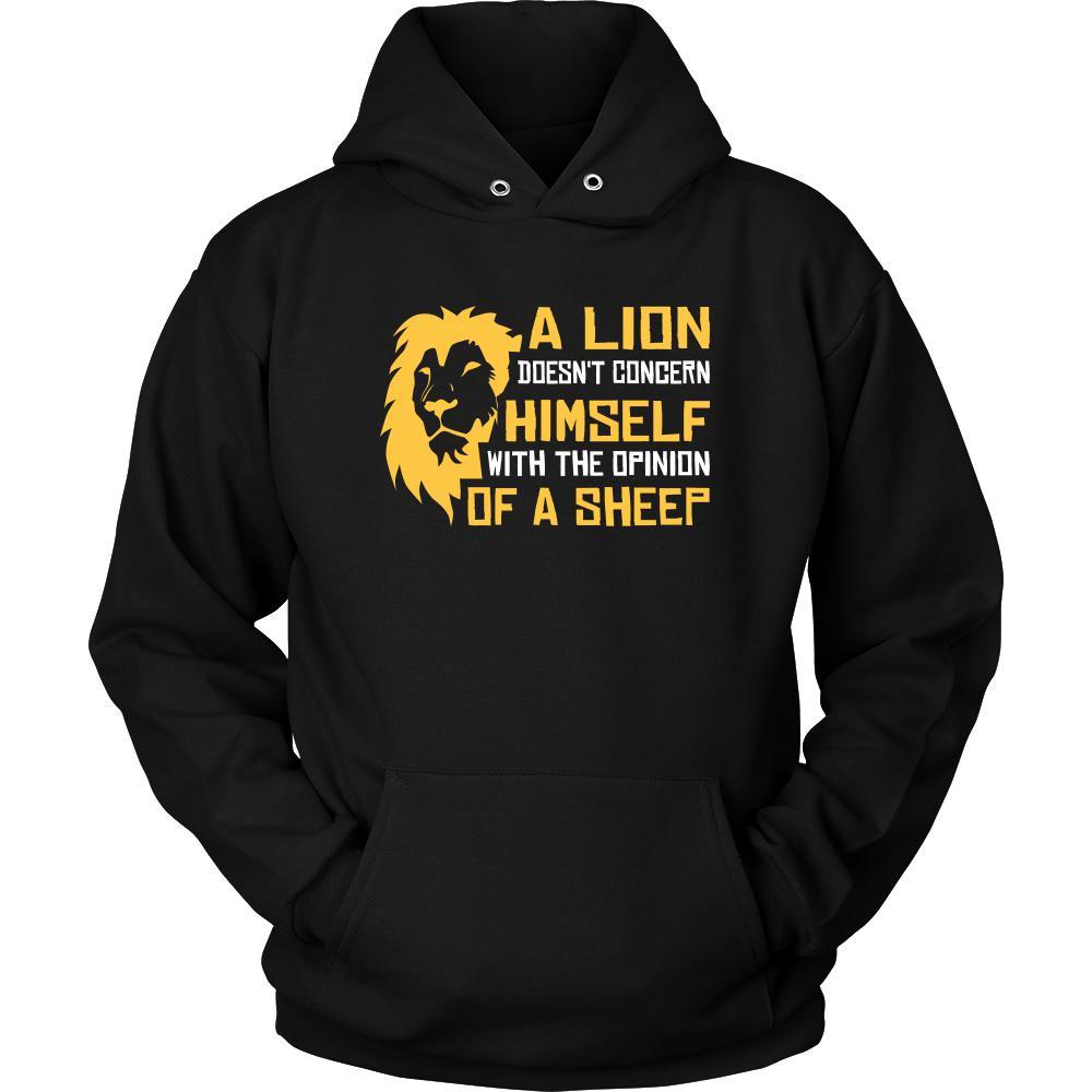 Lion Shirt - Opinion of Sheep - Animal Lover Gift-T-shirt-Teelime | shirts-hoodies-mugs