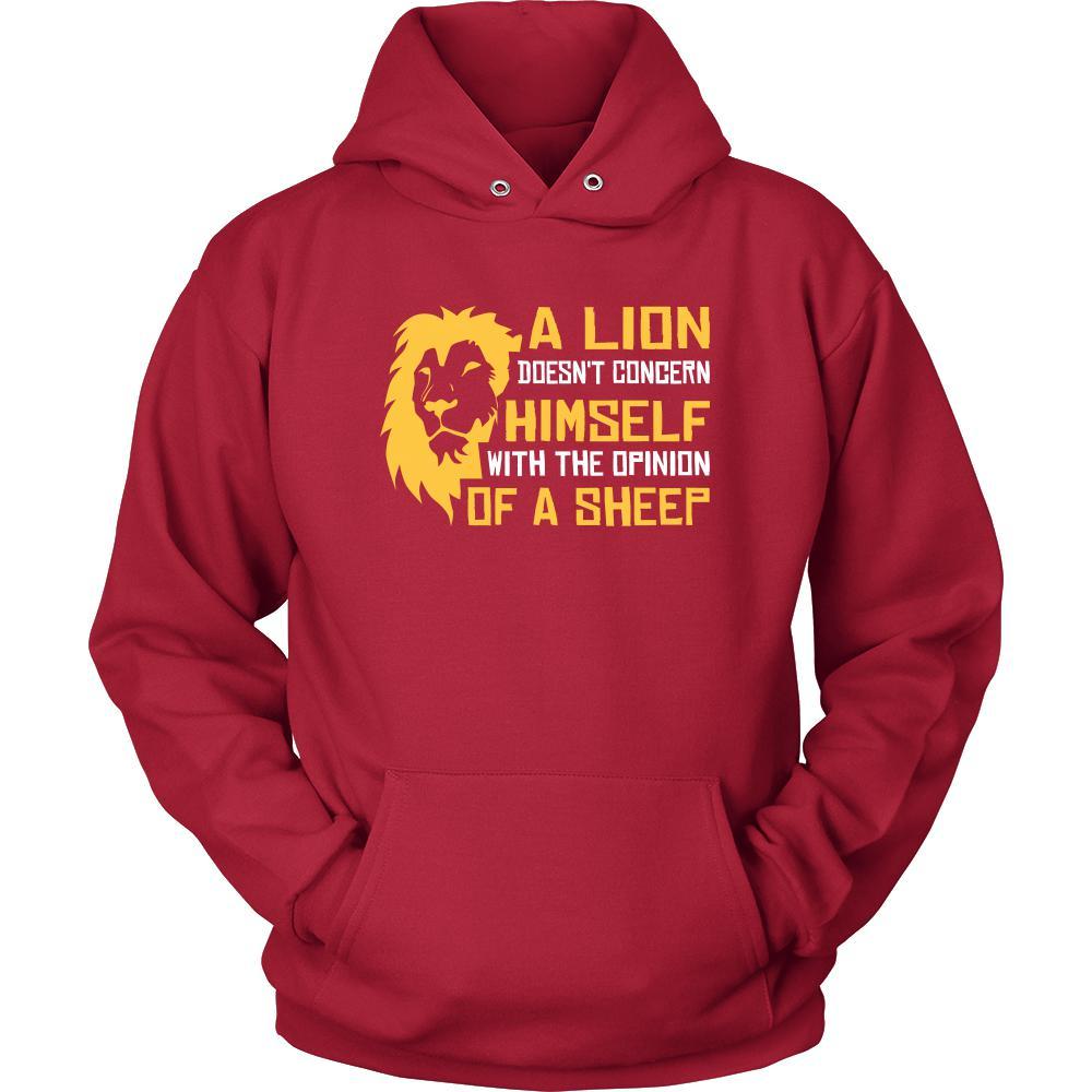 Lion Shirt - Opinion of Sheep - Animal Lover Gift-T-shirt-Teelime | shirts-hoodies-mugs