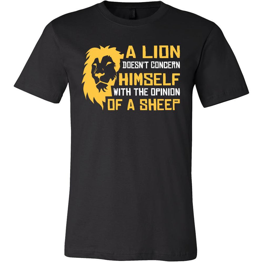 Lion Shirt - Opinion of Sheep - Animal Lover Gift-T-shirt-Teelime | shirts-hoodies-mugs