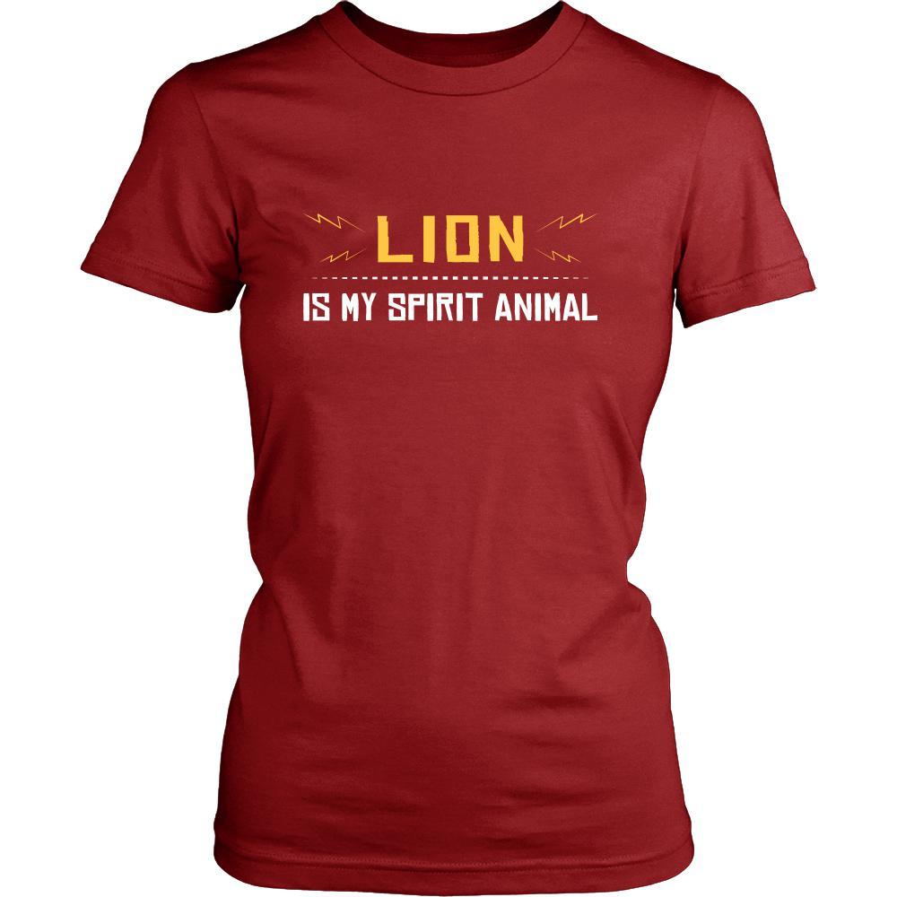 Lion Shirt - Spirit Animal - Animal Lover Gift-T-shirt-Teelime | shirts-hoodies-mugs