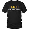 Lion Shirt - Spirit Animal - Animal Lover Gift-T-shirt-Teelime | shirts-hoodies-mugs