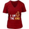 Lion Shirt - The King - Animal Lover Gift-T-shirt-Teelime | shirts-hoodies-mugs