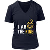 Lion Shirt - The King - Animal Lover Gift-T-shirt-Teelime | shirts-hoodies-mugs