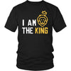 Lion Shirt - The King - Animal Lover Gift-T-shirt-Teelime | shirts-hoodies-mugs