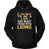 Lion Shirt - Train With Lions - Animal Lover Gift-T-shirt-Teelime | shirts-hoodies-mugs