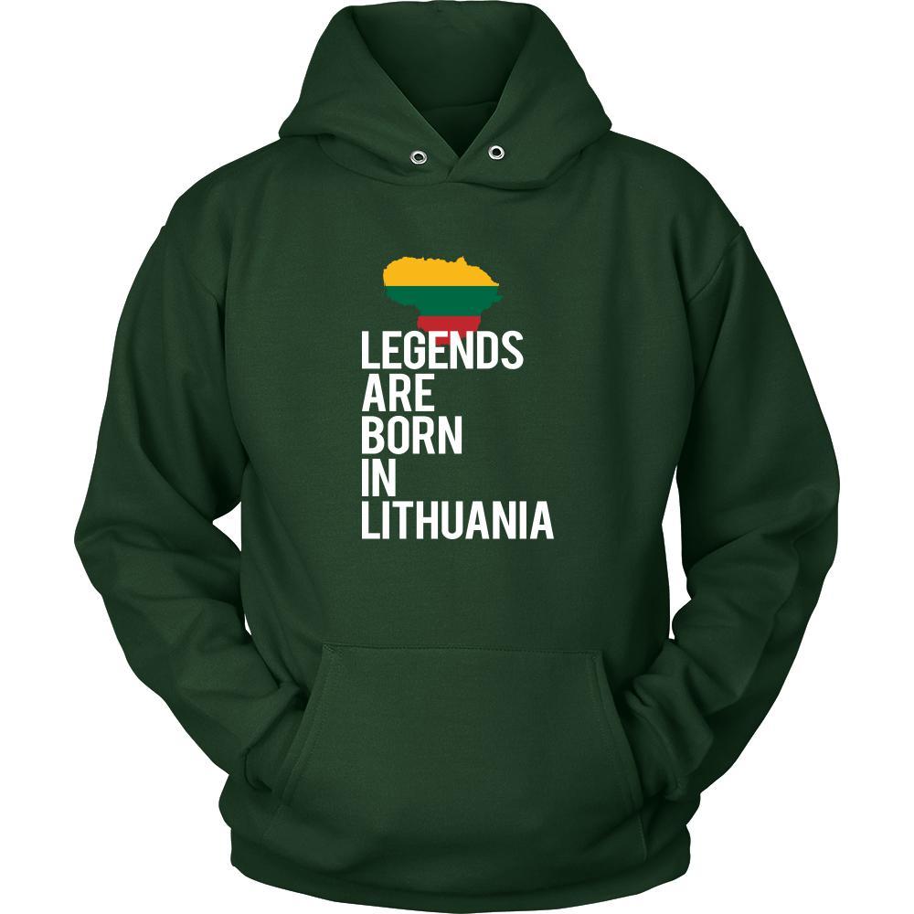 Lithuania Shirt - Legends are born in Lithuania - National Heritage Gift-T-shirt-Teelime | shirts-hoodies-mugs