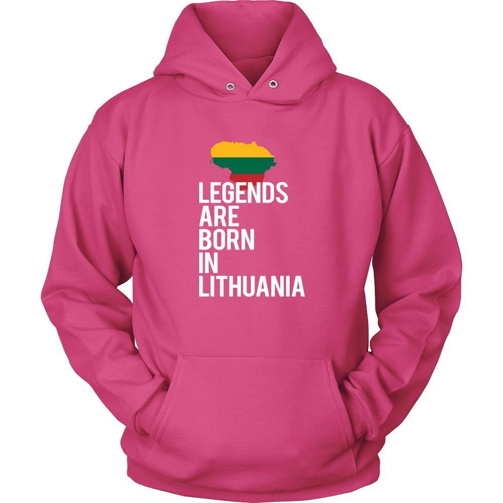 Lithuania Shirt - Legends are born in Lithuania - National Heritage Gift-T-shirt-Teelime | shirts-hoodies-mugs