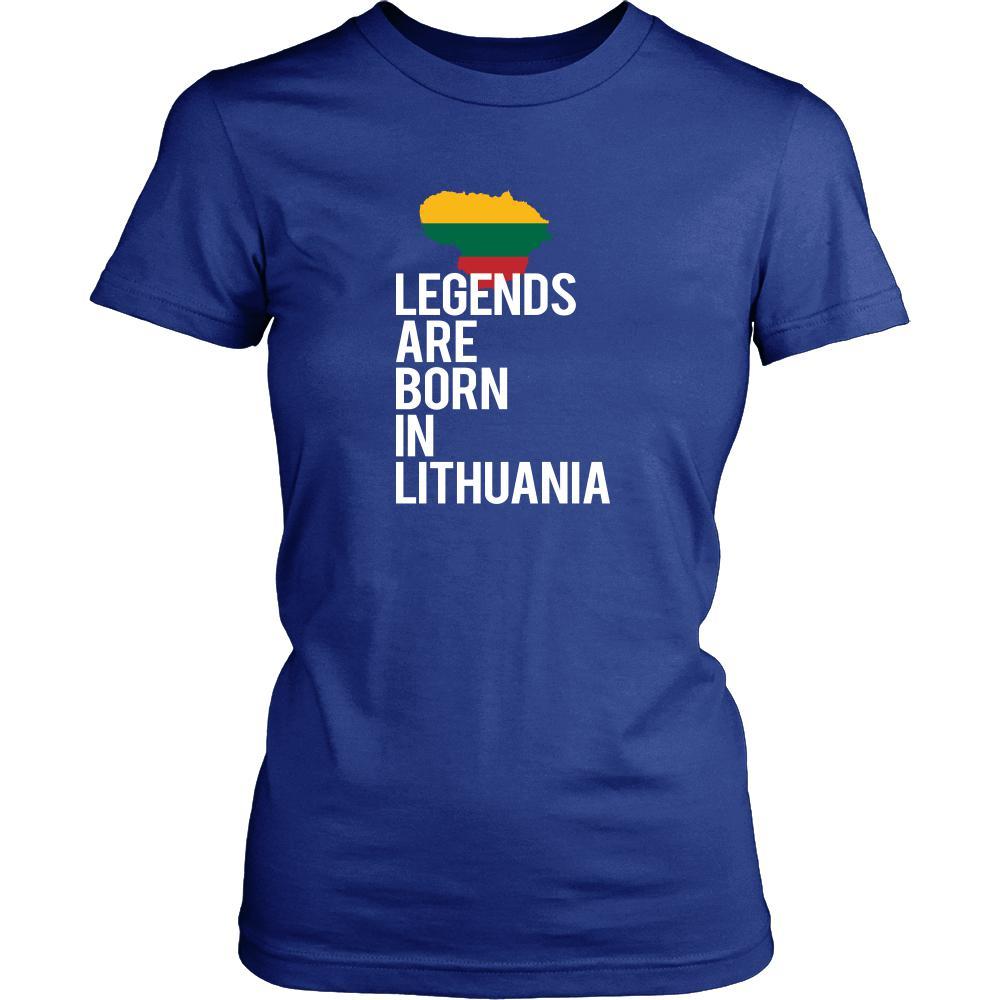 Lithuania Shirt - Legends are born in Lithuania - National Heritage Gift-T-shirt-Teelime | shirts-hoodies-mugs