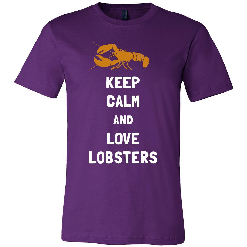 Lobster Shirt - Keep Calm - Animal Lover Gift-T-shirt-Teelime | shirts-hoodies-mugs