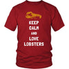 Lobster Shirt - Keep Calm - Animal Lover Gift-T-shirt-Teelime | shirts-hoodies-mugs